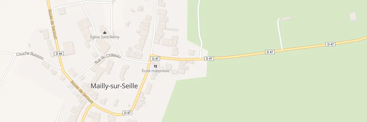 Plan du 14 Rue du Quartier du Roy à Mailly-sur-Seille