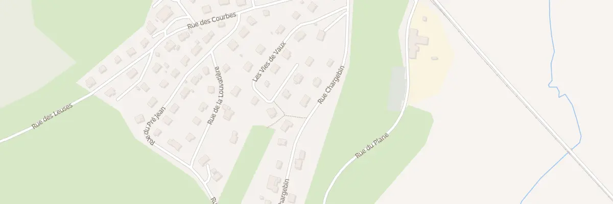 Plan du 32 Rue Chargebin à Vaux-et-Chantegrue