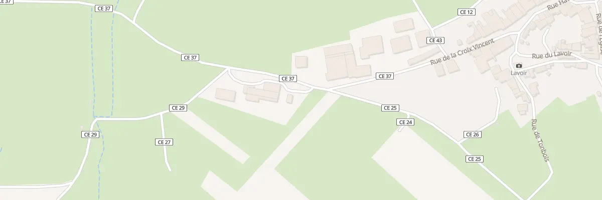 Plan du 7 Rue de la Croix Vincent à Florémont