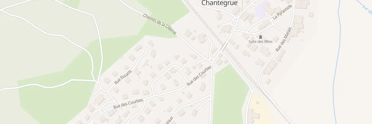 Plan du 2 Rue de la Côte à Vaux-et-Chantegrue