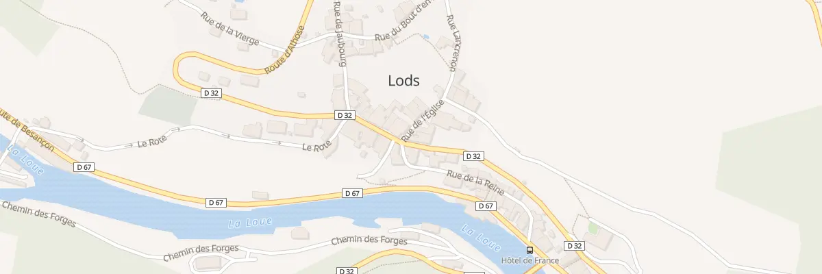 Plan du 4 Rue de l’Eglise à Lods