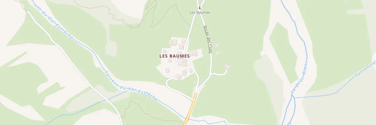 Plan du 5129 Les Beaumes à Champoléon