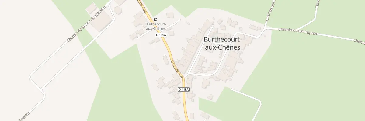 Plan du 5021 Rue de l’Eglise à Burthecourt-aux-Chênes