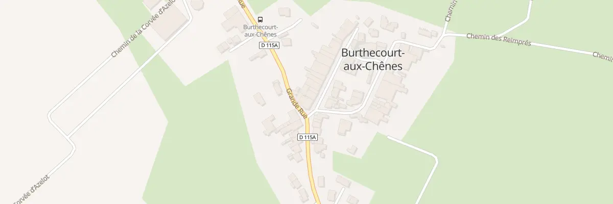 Plan du 1 Rue de l’Eglise à Burthecourt-aux-Chênes