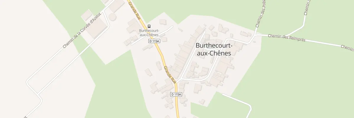 Plan du 5 Rue de l’Eglise à Burthecourt-aux-Chênes