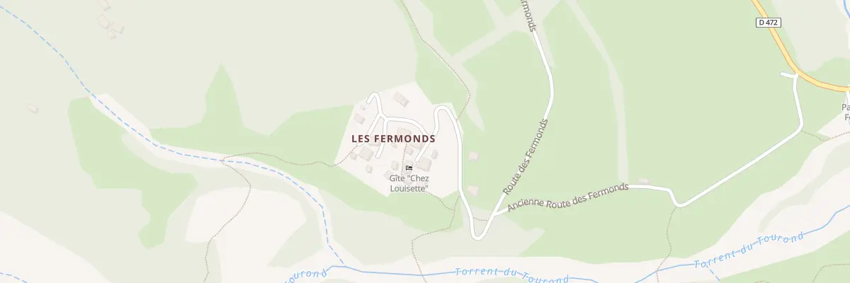 Plan du 777 Tour des Fermonds à Champoléon