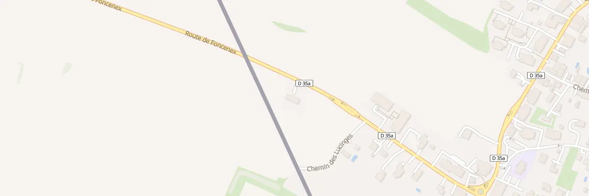 Plan du 372 Rte de France à Veigy-Foncenex