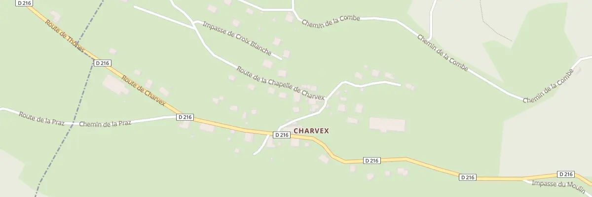Plan du 149 Rte de la Chapelle de Charvex à La Balme-de-Thuy