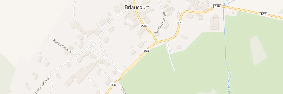 Plan du 1 Rte de Conflans à Briaucourt