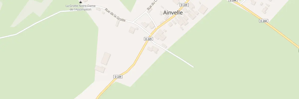 Plan du 2 Che des Prés à Ainvelle