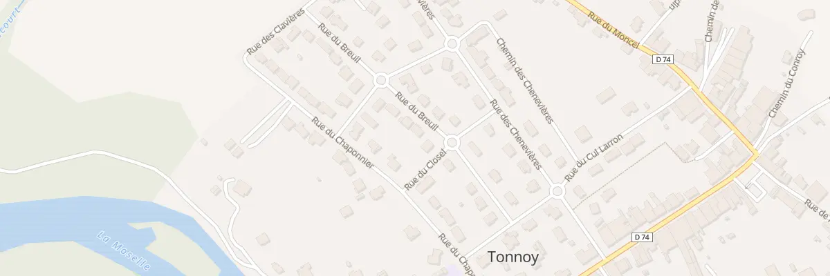 Plan du 7 Rue du Breuil à Tonnoy