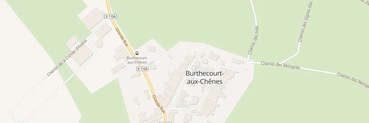 Plan du 5027 Rue de l’Eglise à Burthecourt-aux-Chênes