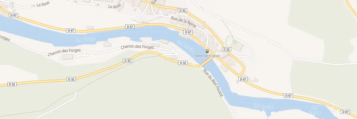 Plan du 1 Che des Forges à Lods