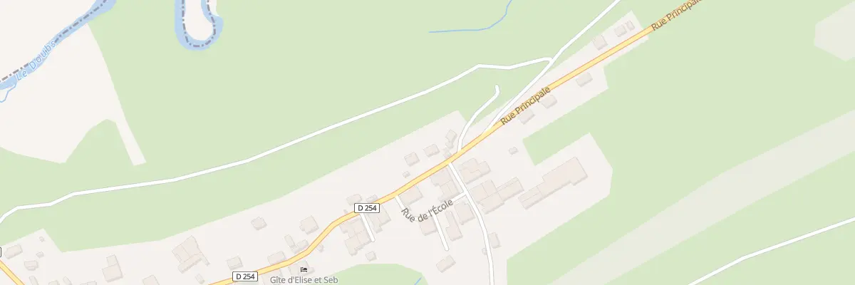 Plan du 2 Pl de la Mairie aux Villedieu