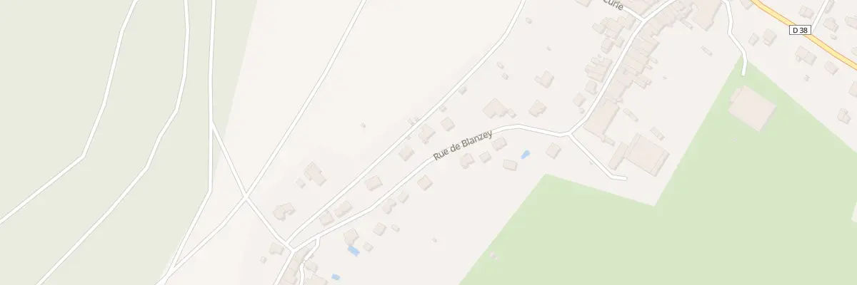 Plan du 10 Rue de Blanzey à Bouxières-aux-Chênes