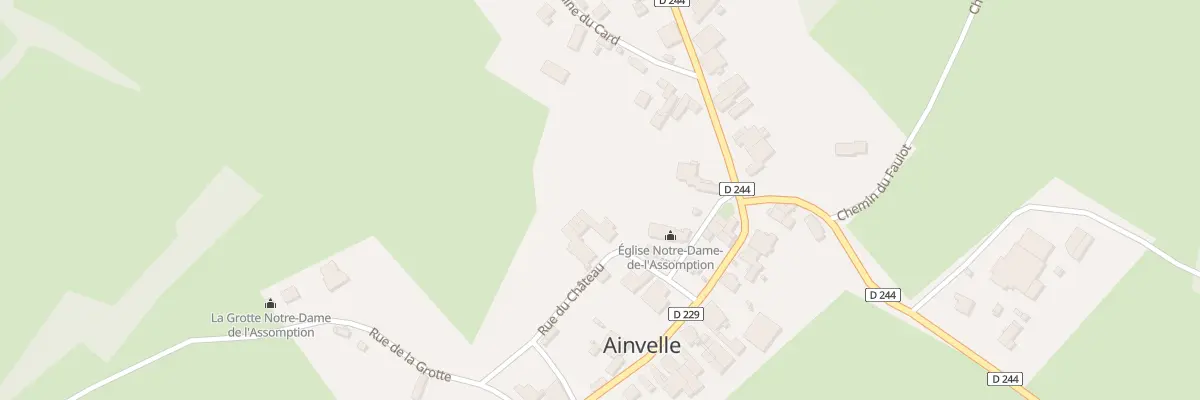 Plan du 2 Rue du Chateau à Roye