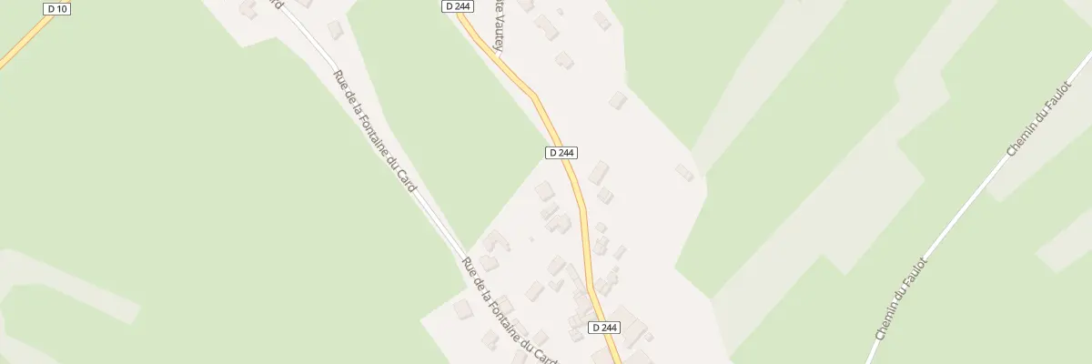 Plan du 6 Rue Eugène Maillot à Ainvelle
