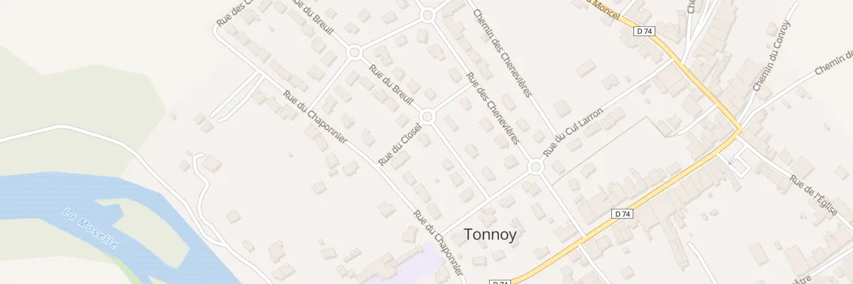 Plan du 5 Rue du Breuil à Tonnoy