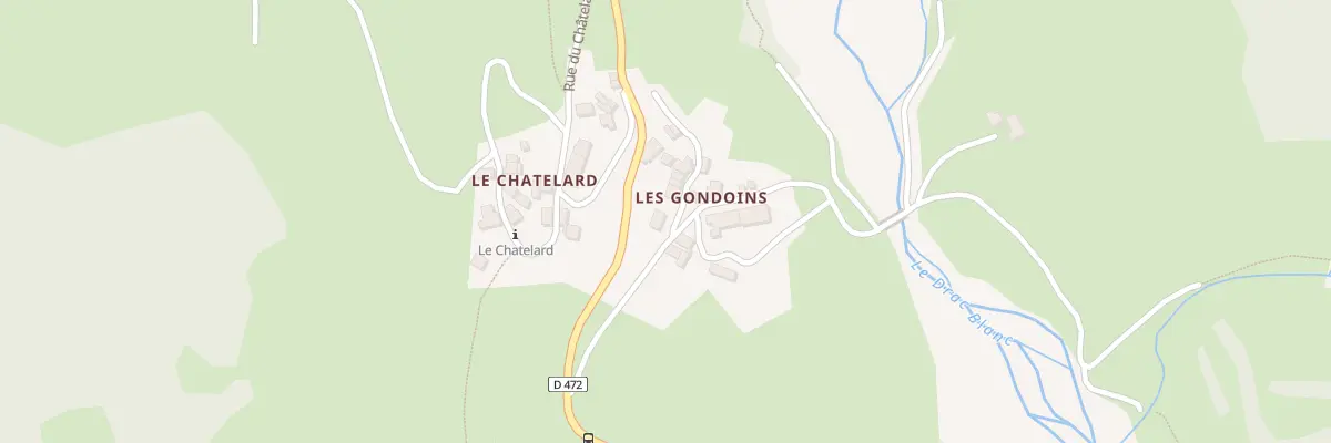 Plan du 5100 Les Gondoins à Champoléon