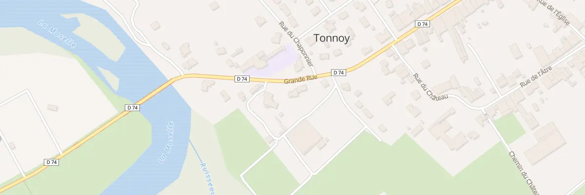 Plan du 43 Gr Grande Rue à Tonnoy