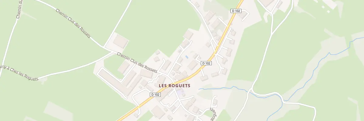 Plan du 2720 Rte de la Chapelle Rambaud à Pers-Jussy