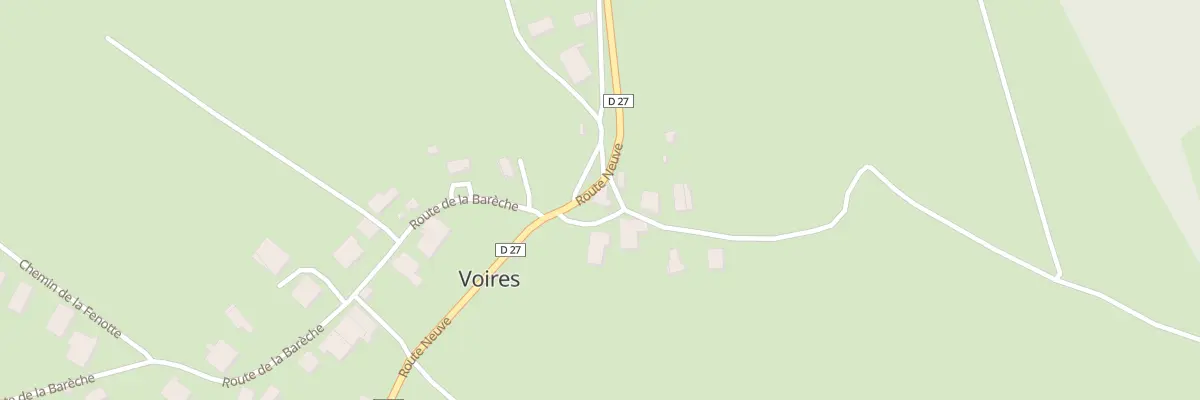 Plan du 1 Che du Chanet à Voires
