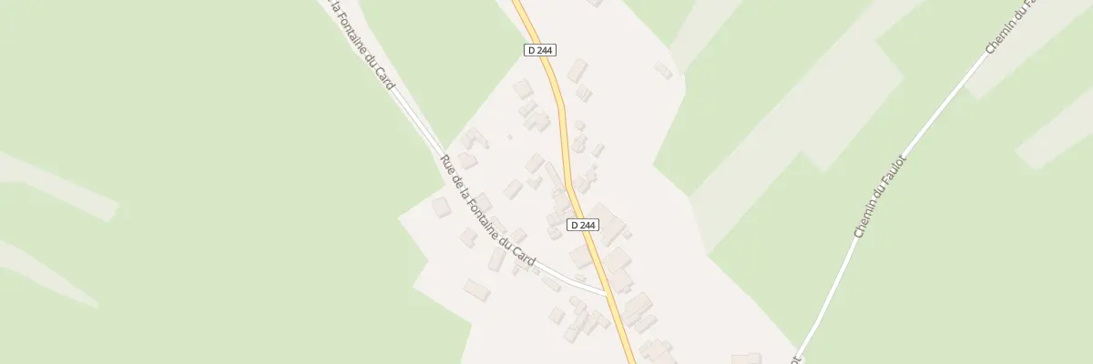 Plan du 12 Rue Eugène Maillot à Ainvelle