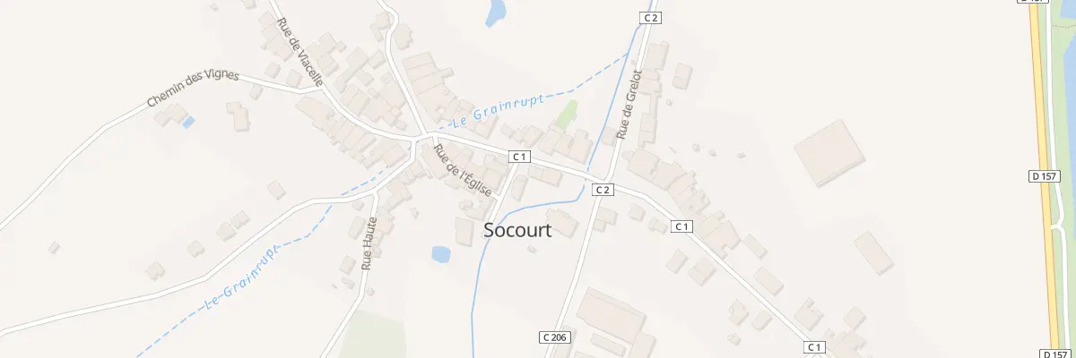 Plan du 104 Rue Principale à Socourt