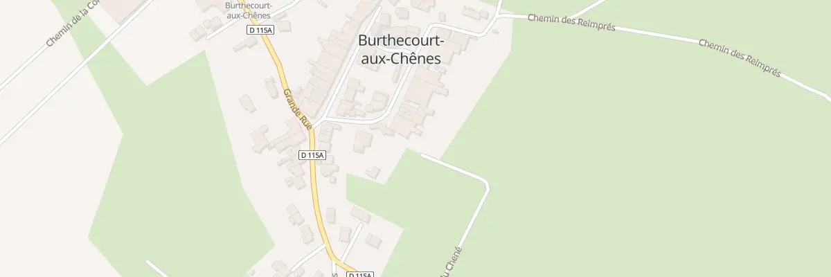 Plan du 6 Rue de la Fontaine à Burthecourt-aux-Chênes