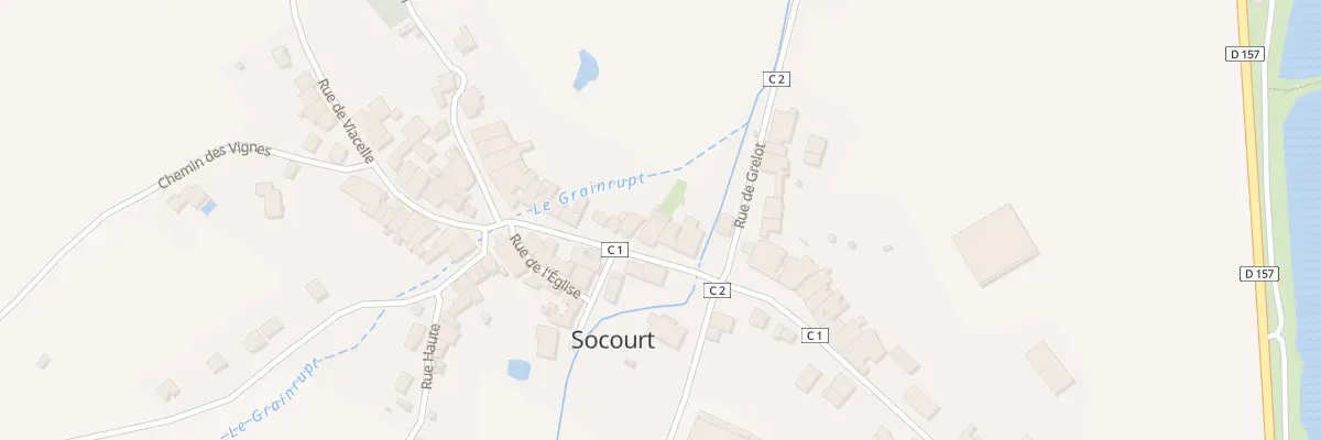 Plan du 107 Rue Principale à Socourt