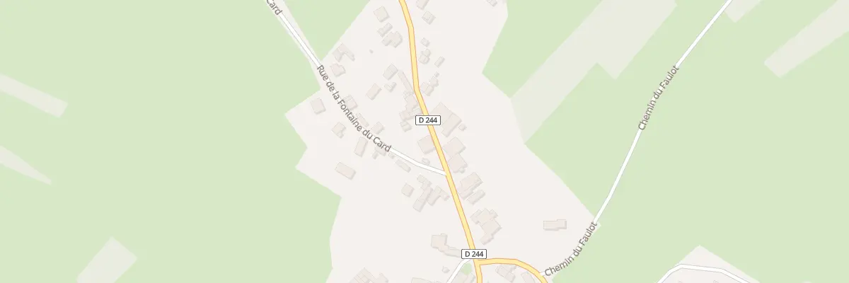 Plan du 20 Rue Eugène Maillot à Ainvelle