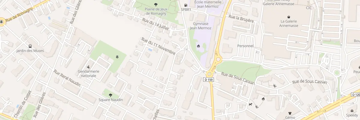 Plan du 34B Rue des Échelles à Annemasse