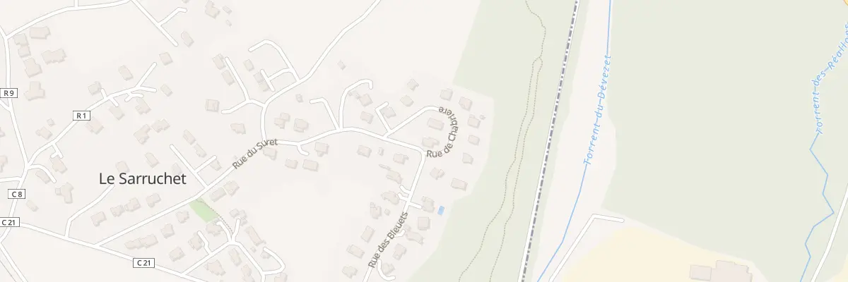 Plan du 6 Rue de Chabrieres à Montgardin