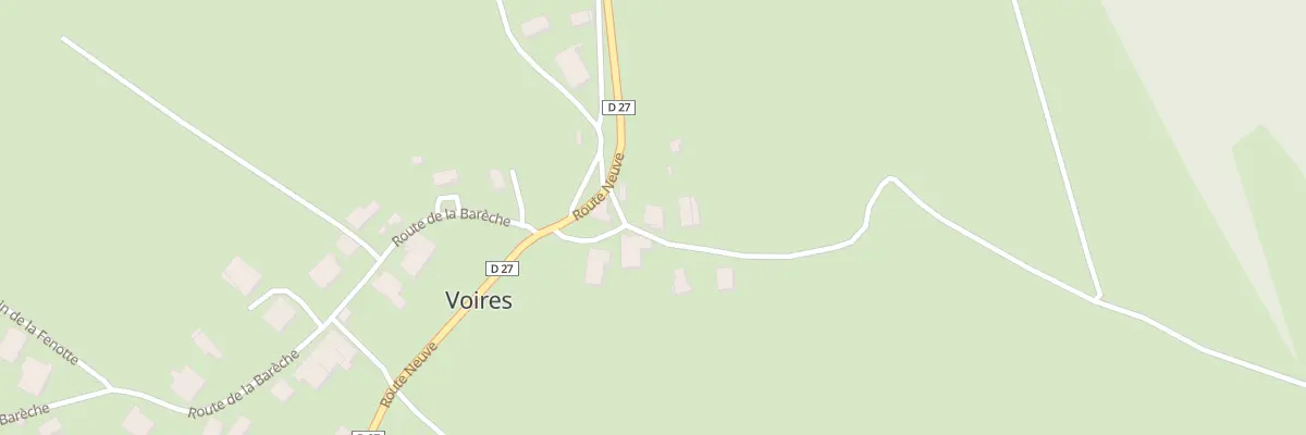 Plan du 3 Che du Chanet à Voires