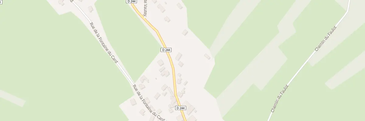 Plan du 9 Rue Eugène Maillot à Ainvelle
