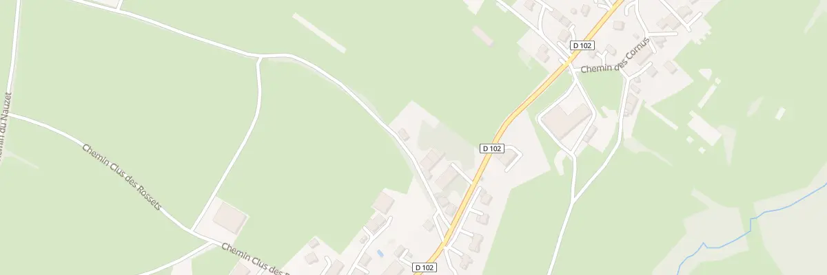 Plan du 2568 Rte de la Chapelle Rambaud à Pers-Jussy