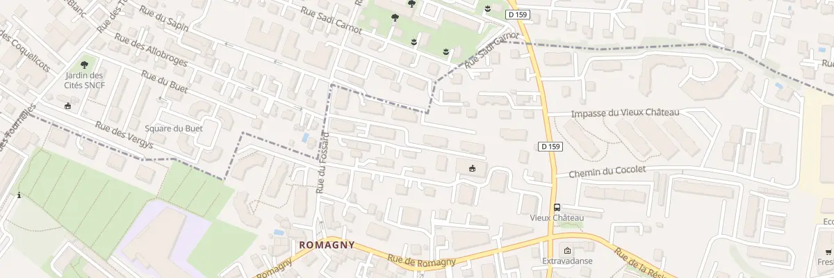Plan du 32 Rue du Fossard à Annemasse