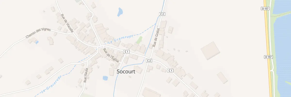 Plan du 9 Rue de Grelot à Socourt