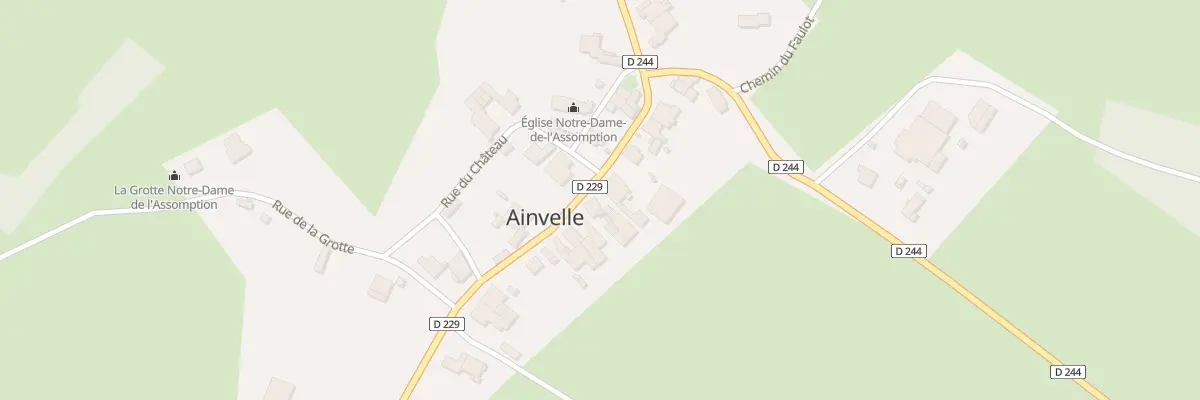 Plan du 41 Rue Eugène Maillot à Ainvelle