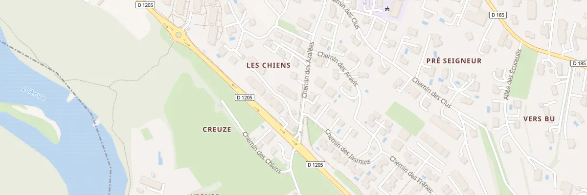 Plan du 34 Che des Azalées à Vétraz-Monthoux