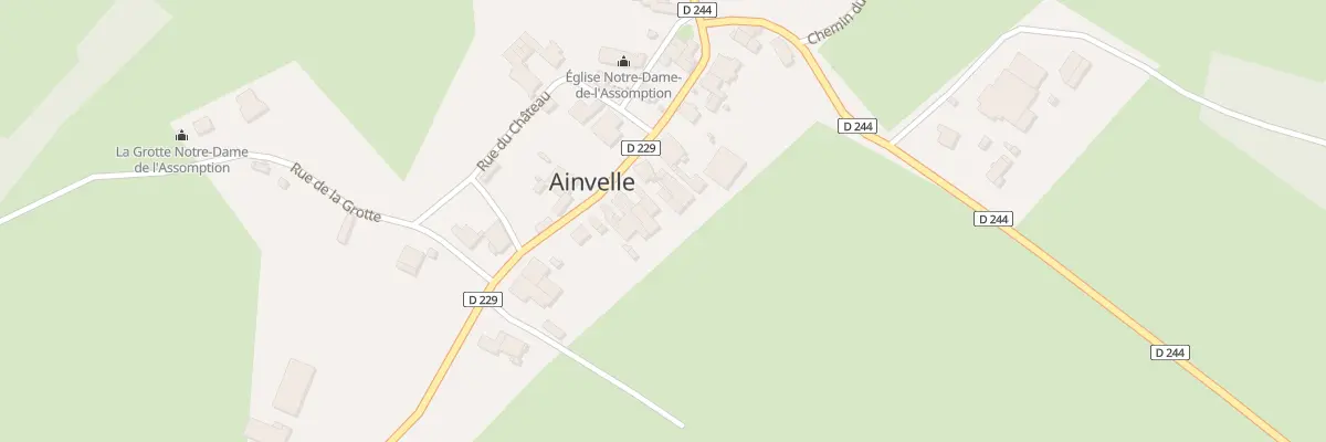 Plan du 43 Rue Eugène Maillot à Ainvelle