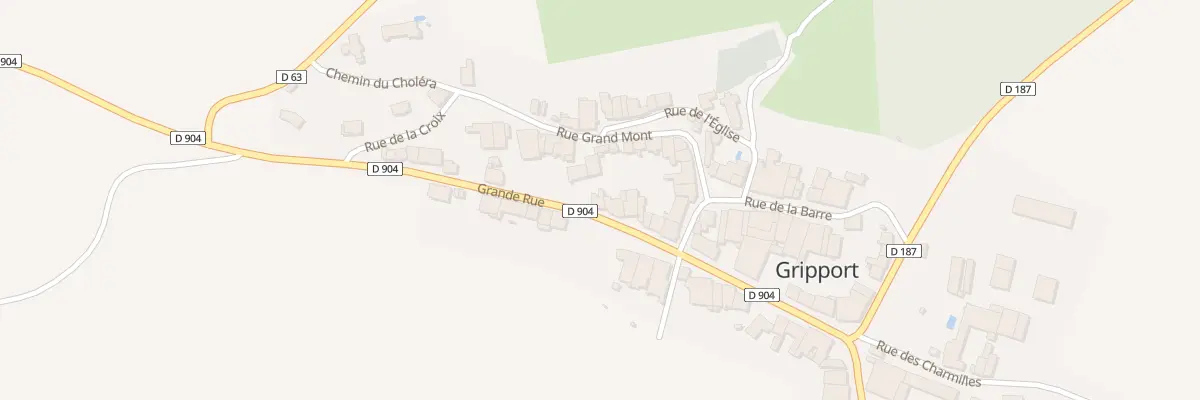 Plan du 20 Gr Grande Rue à Gripport