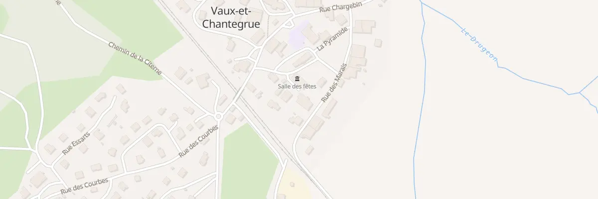 Plan du 4 Rue des Marais à Vaux-et-Chantegrue