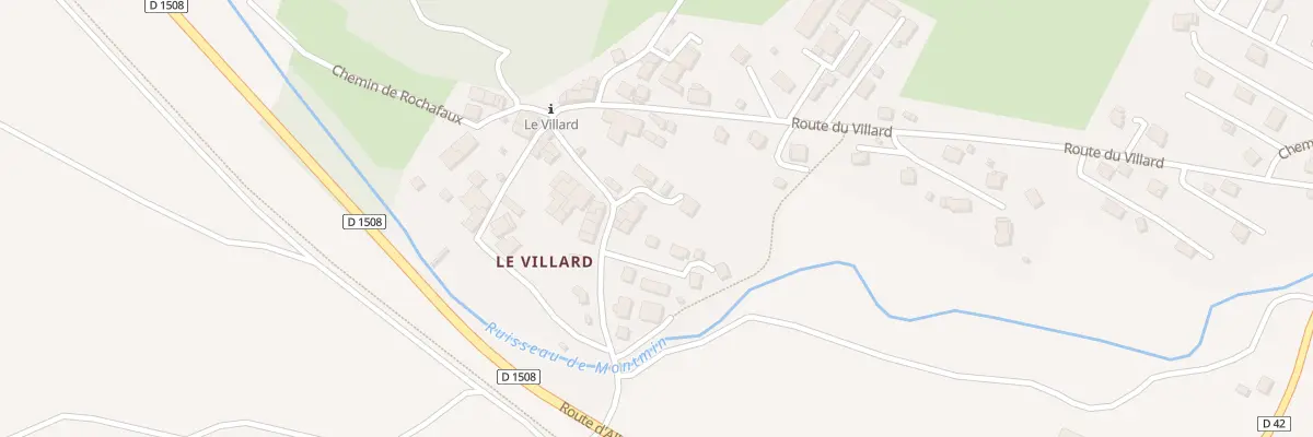 Plan du 1131 Rte du Villard à Faverges-Seythenex