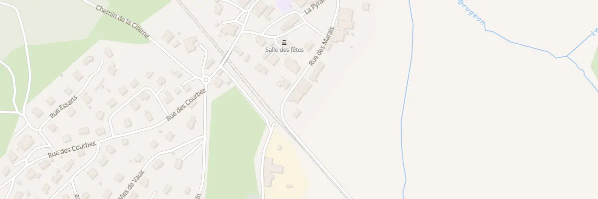 Plan du 23 Rue des Marais à Vaux-et-Chantegrue