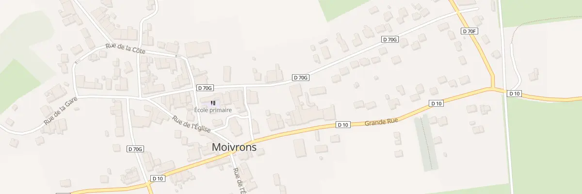 Plan du 14 Gr Grand Rue à Moivrons