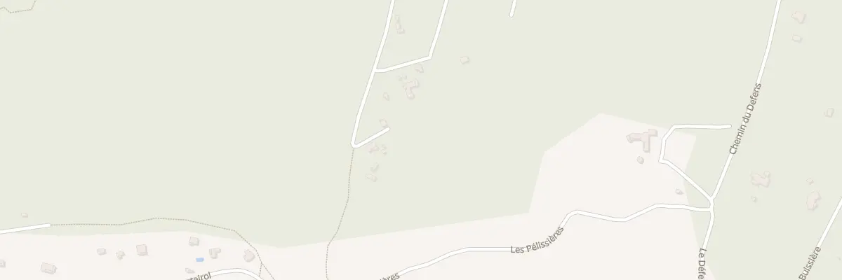 Plan du 272F Che du Defens à Entrecasteaux