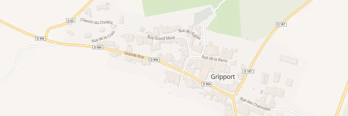 Plan du 16 Gr Grande Rue à Gripport