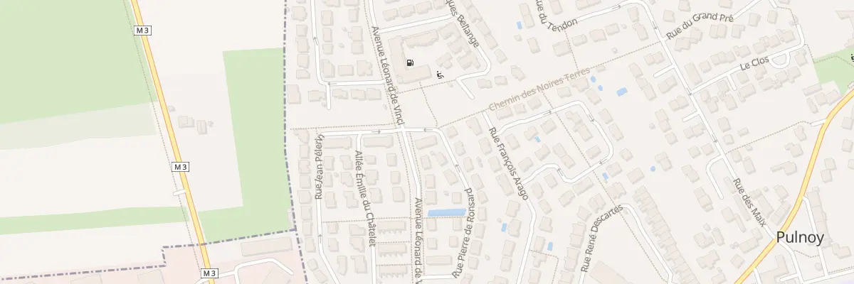 Plan du 23 Rue Pierre de Ronsard à Pulnoy