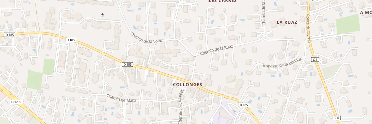 Plan du 5 Che des Carres à Vétraz-Monthoux